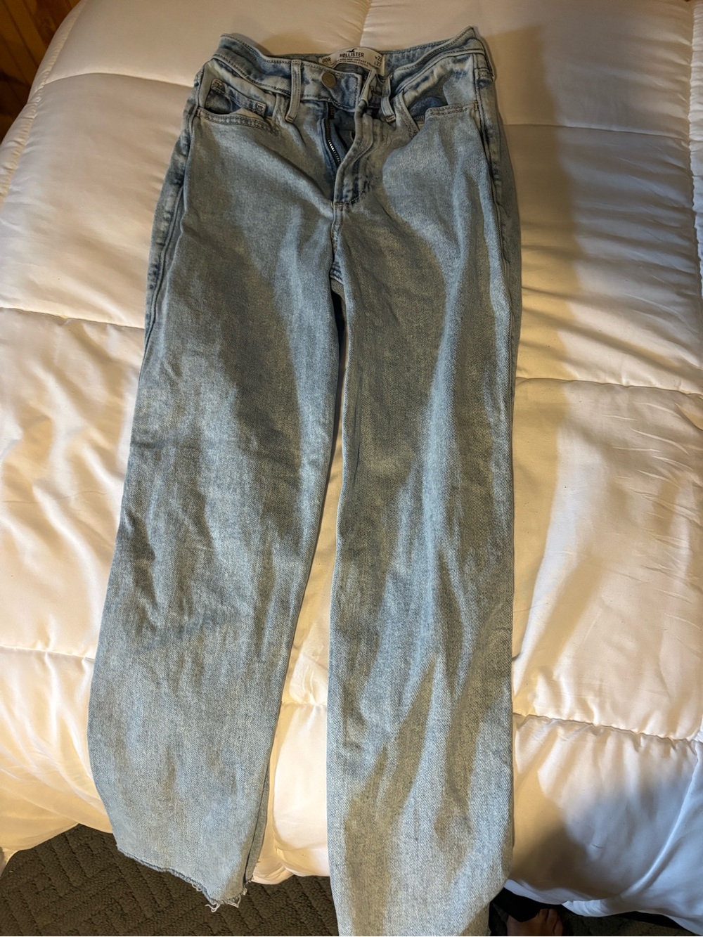 Light Blue women’s  Straight-Leg Jeans